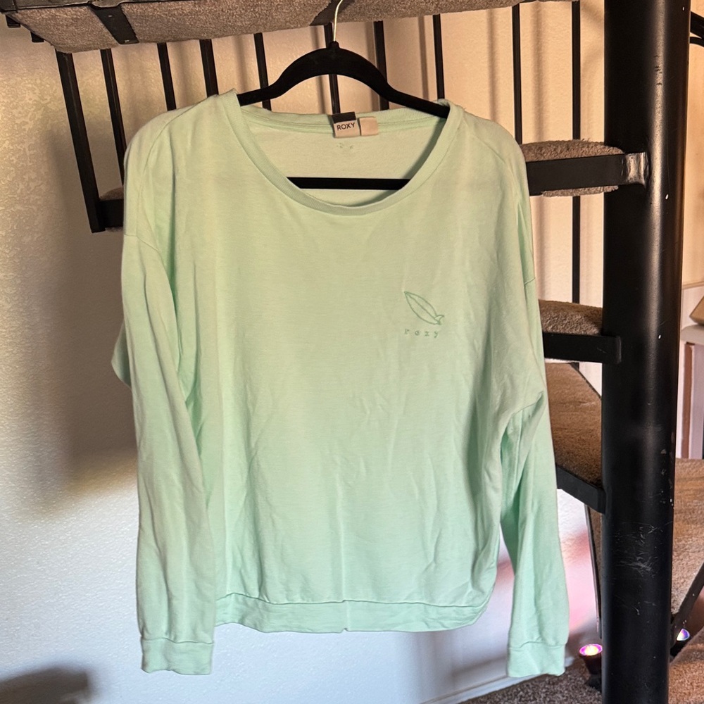 Mint Green Long Sleeve Top by Roxy